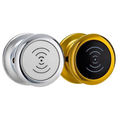 Hot Sale Mini Round Shape Electronic Rfid Card Locker Lock For Fitness Gym Spa School Cabinet Lock